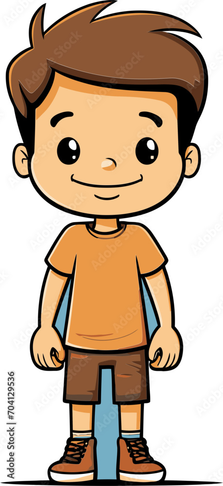 Vector Drawing of a Happy Boy Captating Expressions Boy Vector Vector Drawing of a Happy Boy Captating Expressions Boy Vector