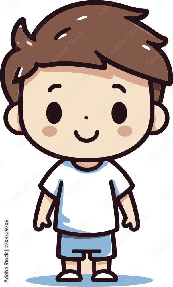 Vector Illustration of a Dynamic Boy Youthful Spirit Boy Vector Design Vector Illustration of a Dynamic Boy Youthful Spirit Boy Vector Design