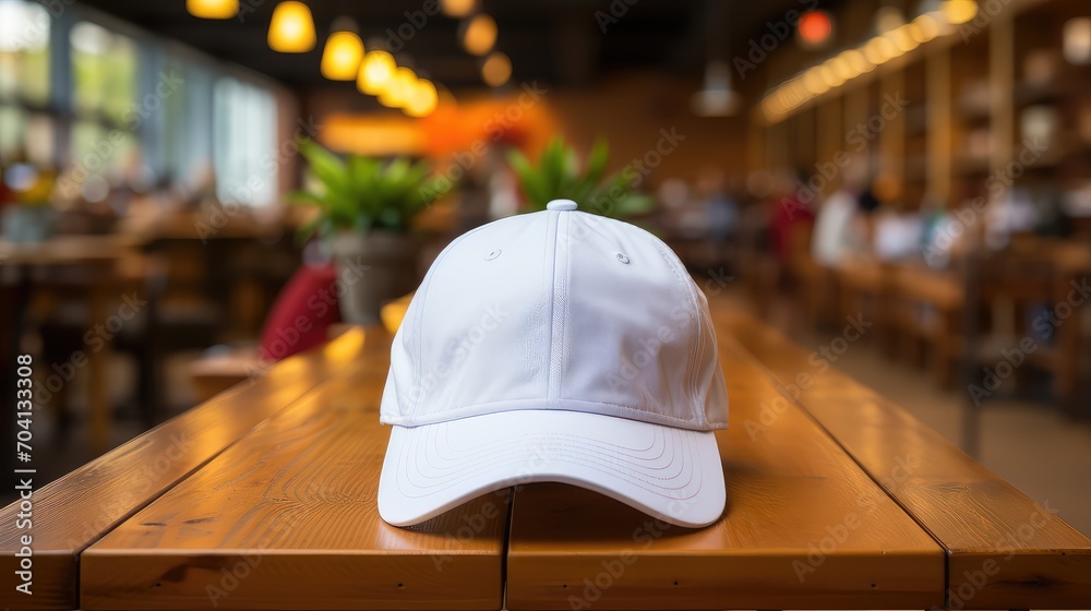 White Baseball cap blank White Baseball cap blank