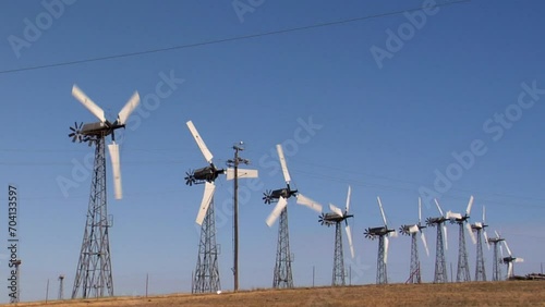 Windmills in California
