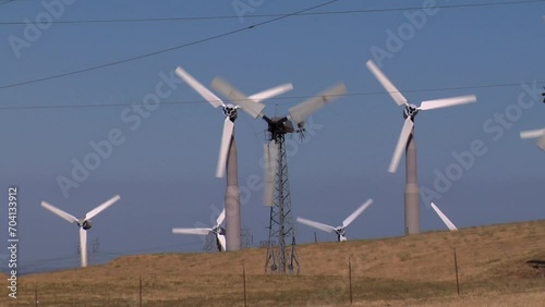 Windmills in California