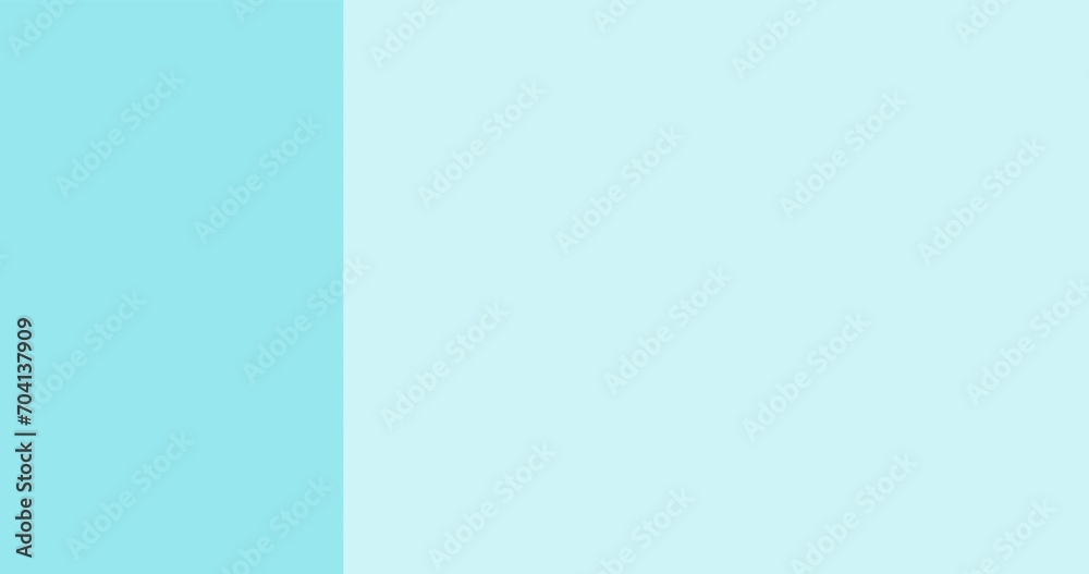 Simple transition animation. Modern blue shapes transition in horizontal direction on black background.