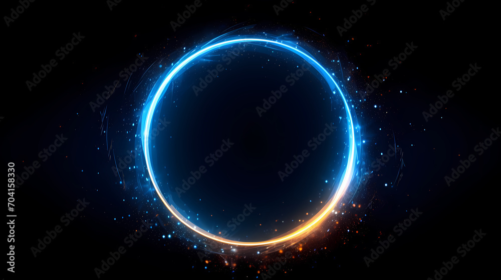 Obraz premium Technology abstract graphic poster web page PPT background, technology background