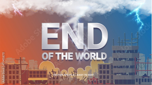 End The World Graphic