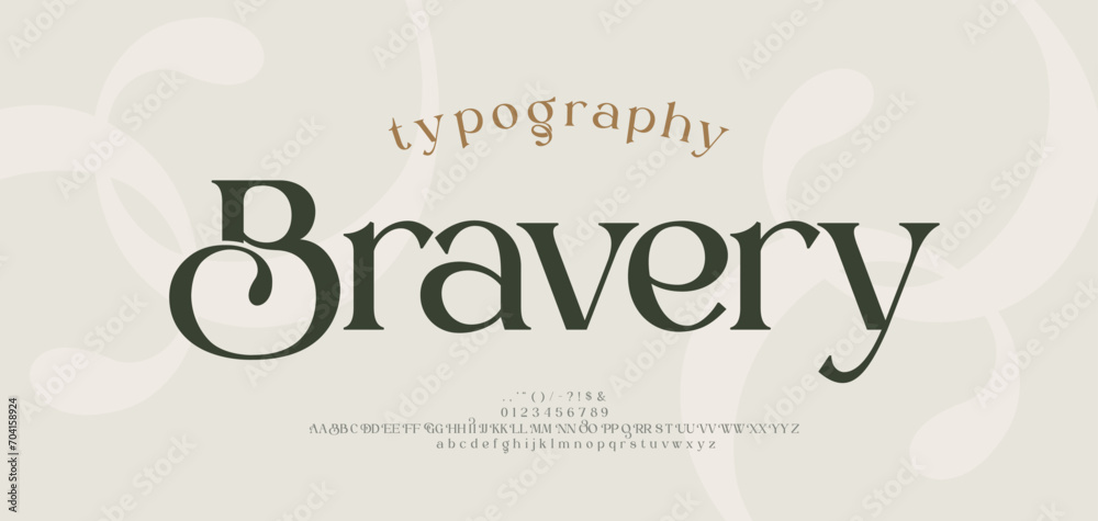 Elegant alphabet letters logo font and number. Classic Modern Serif Lettering Minimal Fashion. Typography decoration fonts for branding, wedding, logos. vector illustration.eps