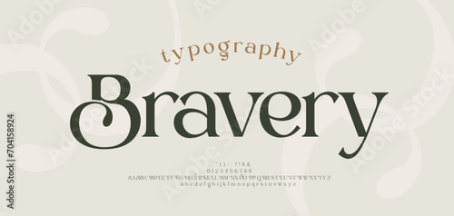 Elegant alphabet letters logo font and number. Classic Modern Serif Lettering Minimal Fashion. Typography decoration fonts for branding  wedding  logos. vector illustration.eps