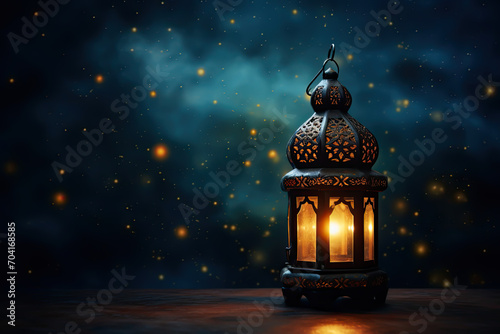 A visual metaphor of a lantern shining bright