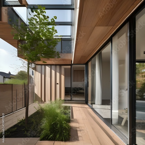 A contemporary sustainable housing project with communal spaces1