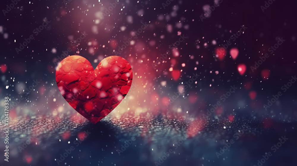 Valentine's Day hearts, Valentine's Day background, wedding background, blank copy space
