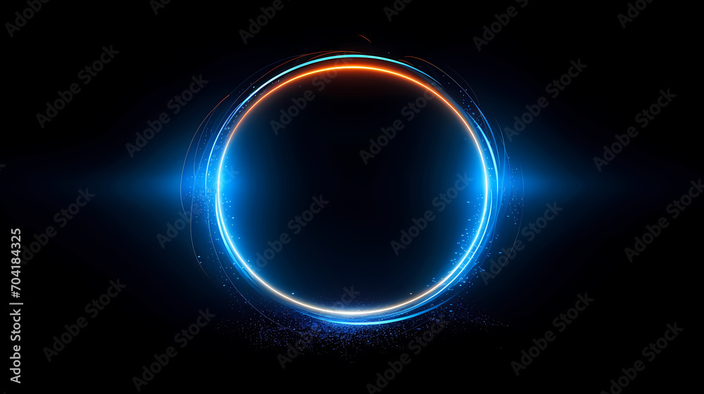 Fototapeta premium Technology abstract graphic poster web page PPT background, technology background