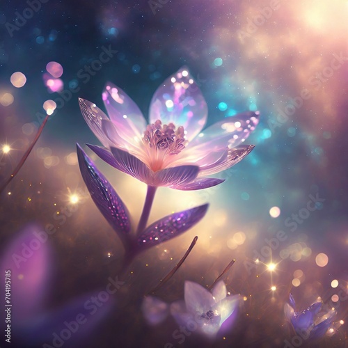 光り輝く奇跡の花 