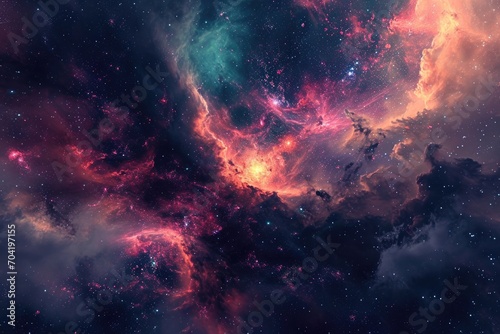 Captivating celestial canvas for your creative endeavor