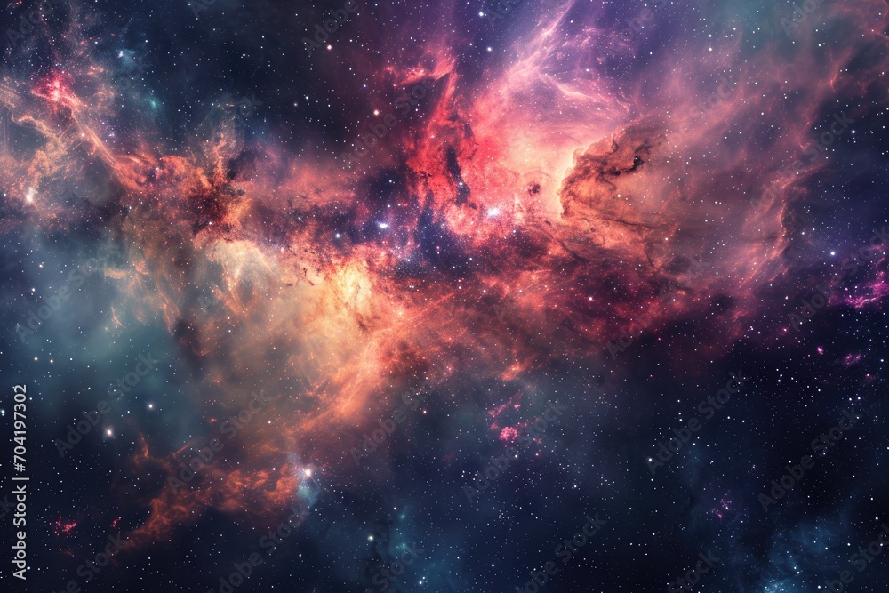 Captivating space background for your artistic touch