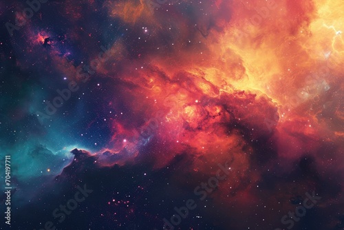 Captivating space background for your artistic touch