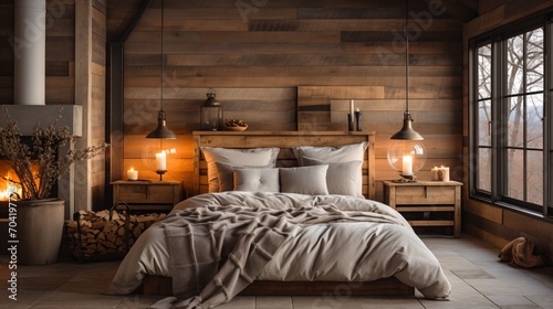 Cozy Modern Farmhouse Master Bedroom