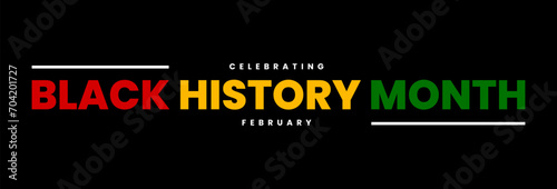 Black history month. African American History. Black history month celebration background design. Vector illustration