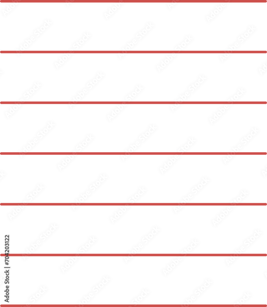 Medium Margin, Medium Spacing Writing Line Medium Margin, Medium Spacing Writing Line