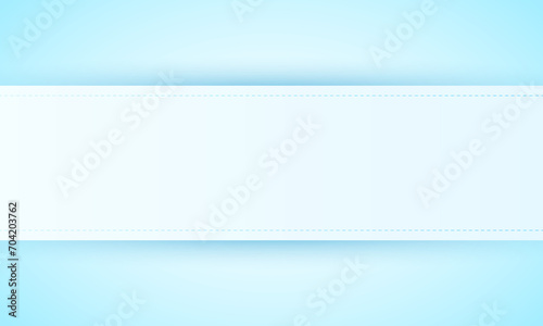 Vector rectangle frame on blue background