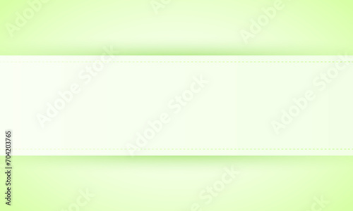 Vector rectangle frame on green background