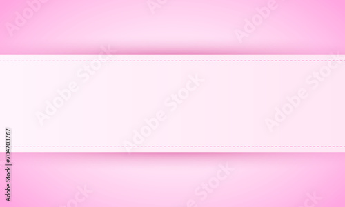 Vector rectangle frame on pink background