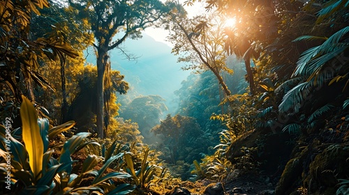 Amazon Jungle Trees Wildernes, Wallpaper Pictures, Background Hd photo
