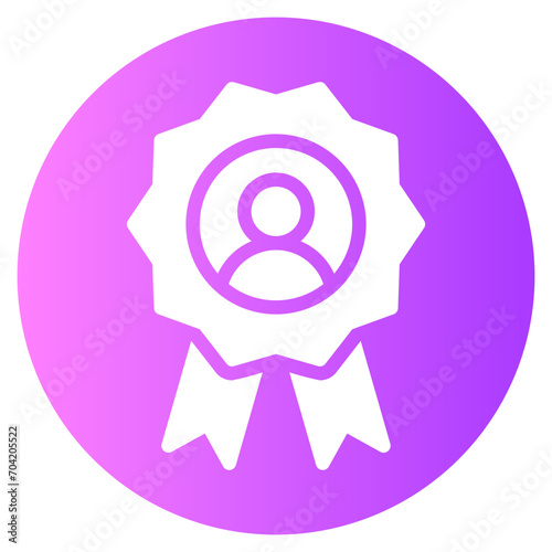 Excellence gradient icon