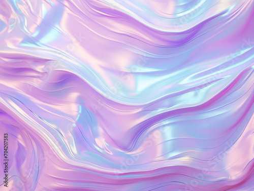 Pink liquid swirl foil background