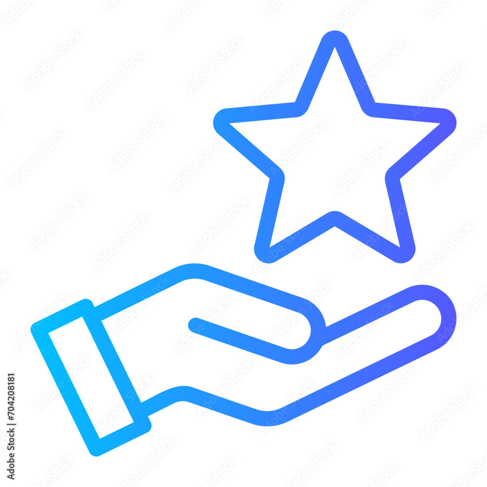 star gradient icon star gradient icon