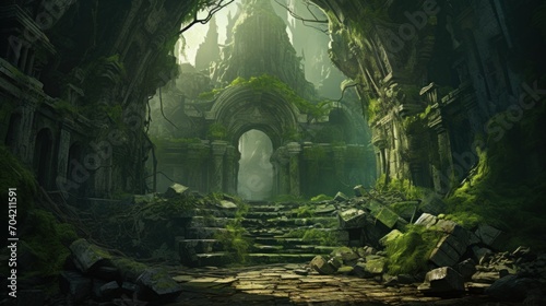 Fantasy Ruins Artwork