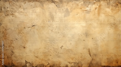 Close-up of an old brown paper texture background. photo