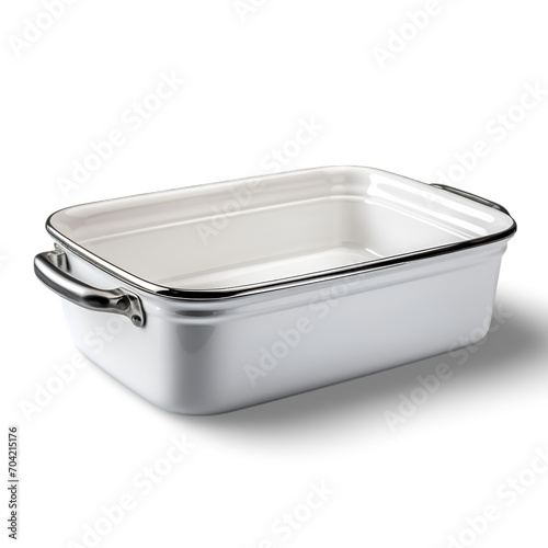 empty plastic container  isolated transparent background