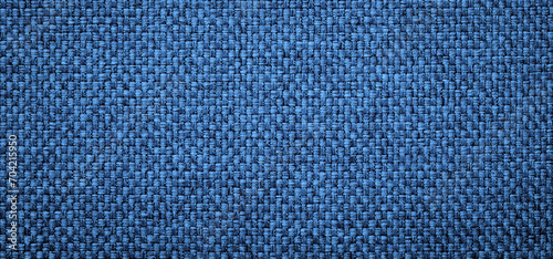 cotton canvas, blue fabric texture as background