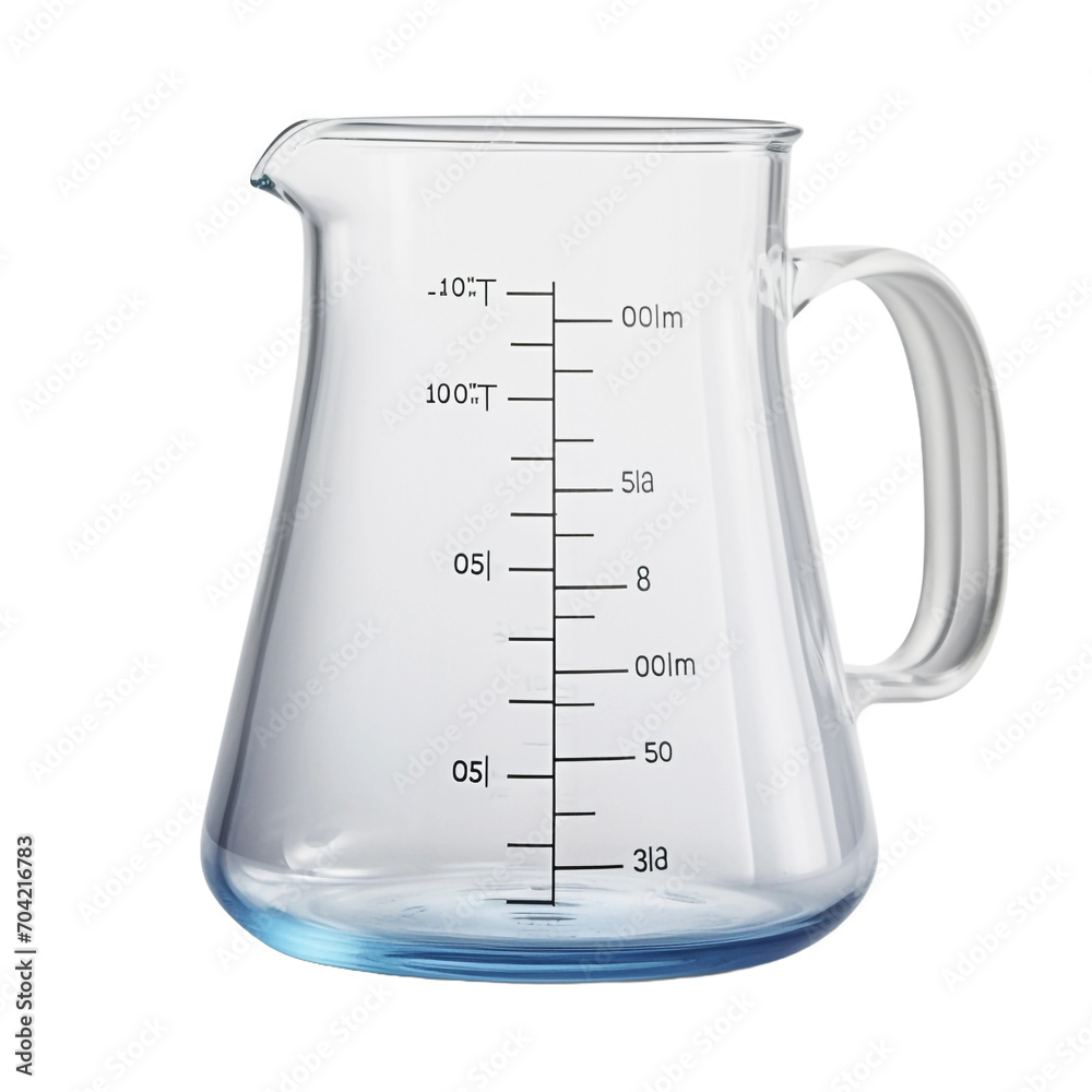 Beaker isolated on transparent background