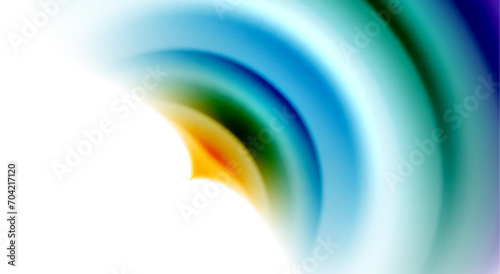 Color mixing liquid rainbow shape background