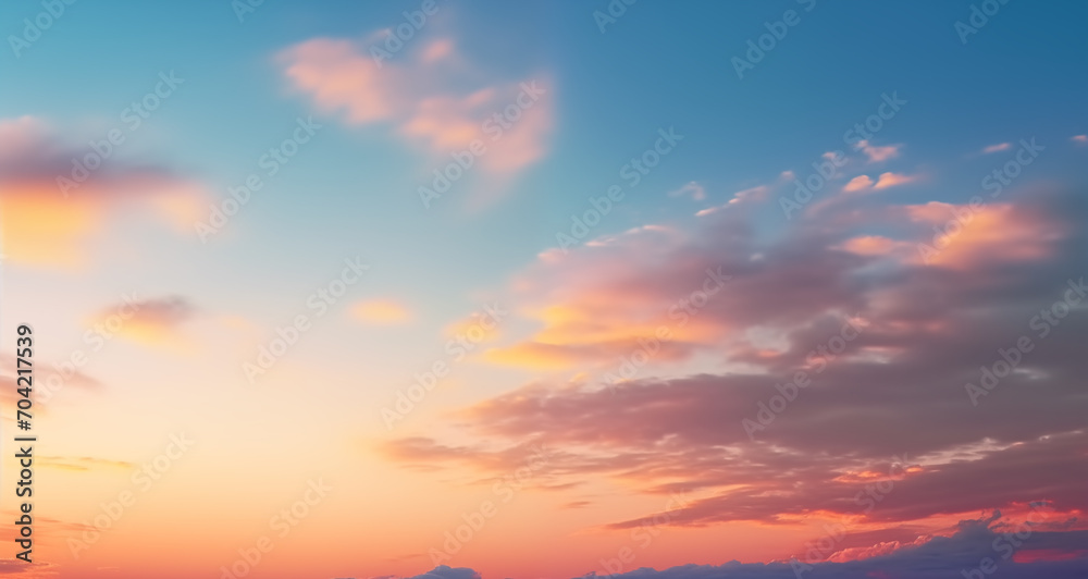 Background of sunrise sky