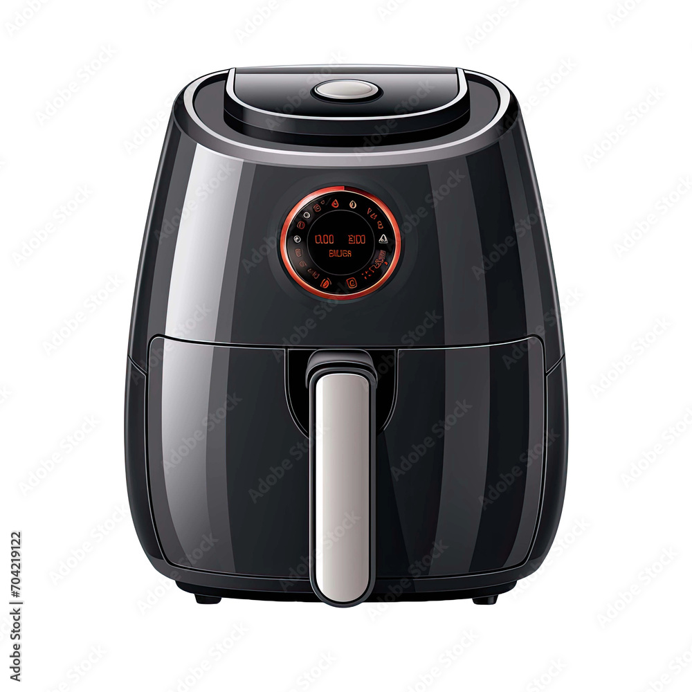 Air fryer isolated on transparent background Air fryer isolated on transparent background