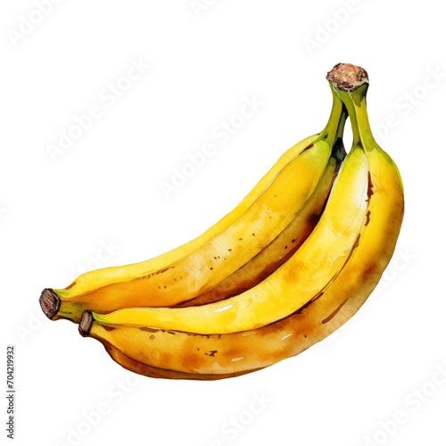 Banana Watercolor