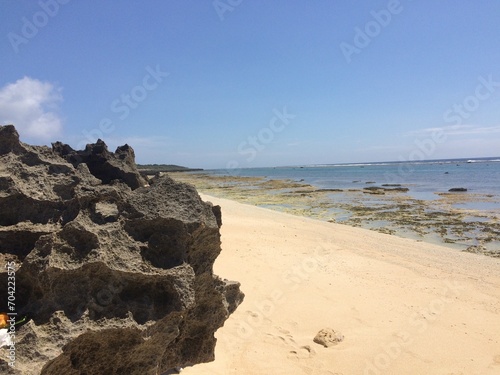 beach and rocks