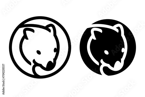 logo and illustration design template editable and high resolution image vector