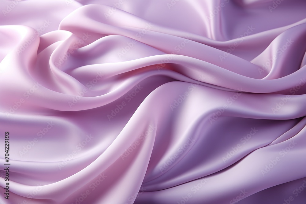 Purple silk fabric with gentle waves Purple silk fabric with gentle waves