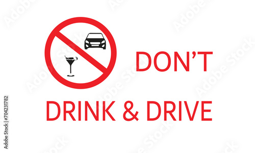 Free Download don't drink & drive sign - GFXLoad