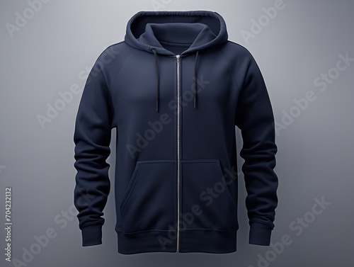 Stylish Hoodie Mockup for Fashion and Casual Wear - AI Generated © VisualMarketplace