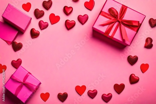 gift box with hearts © HBS