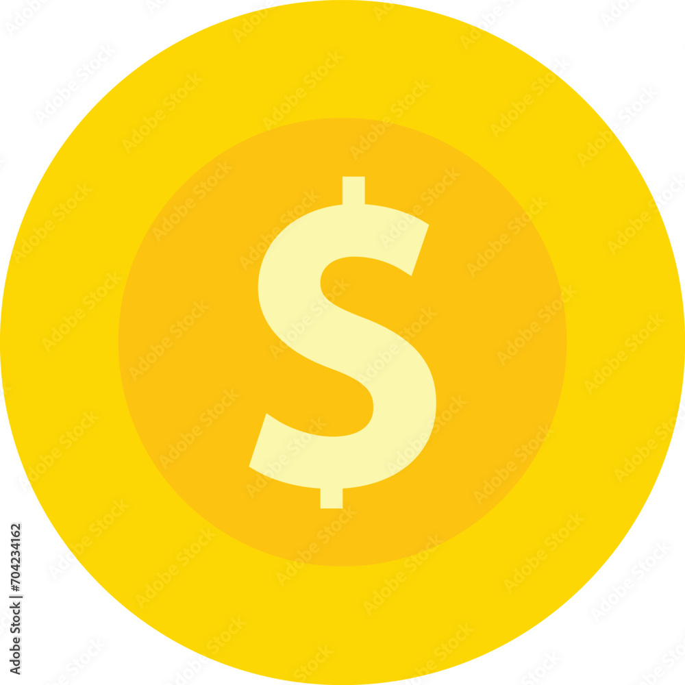 Coin Icon Logo Design Element, American Dollar Coin Render. Golden Money Sign. Growth, Income, Saving, Investment. Symbol of Wealth. Business Success, isolated on transparent background, used for web, Coin Icon Logo Design Element, American Dollar Coin Render. Golden Money Sign. Growth, Income, Saving, Investment. Symbol of Wealth. Business Success, isolated on transparent background, used for web,