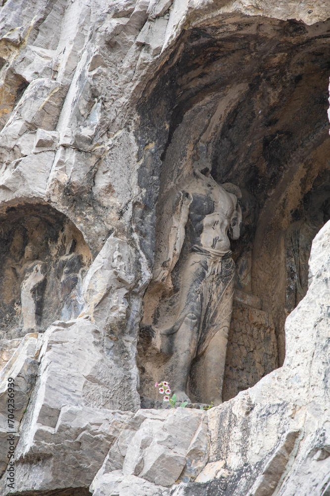 Luoyang City, Henan Province-Longmen Grottoes Historical Buildings