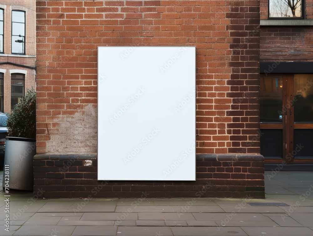 Eye-Catching Poster Mockup for Events and Promotions - AI Generated