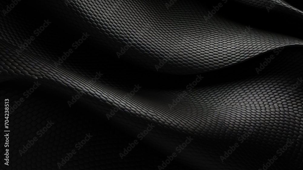 Dark Black Carbon fiber texture background