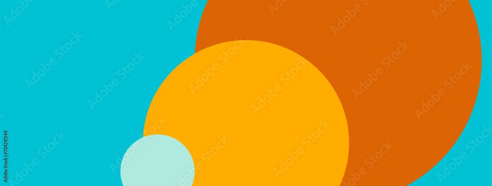 Minimalist blue and orange background. Minimalist blue and orange background.
