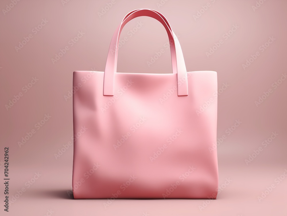 Eco-Friendly Tote Bag Mockup for Shopping and Branding - AI Generated Eco-Friendly Tote Bag Mockup for Shopping and Branding - AI Generated