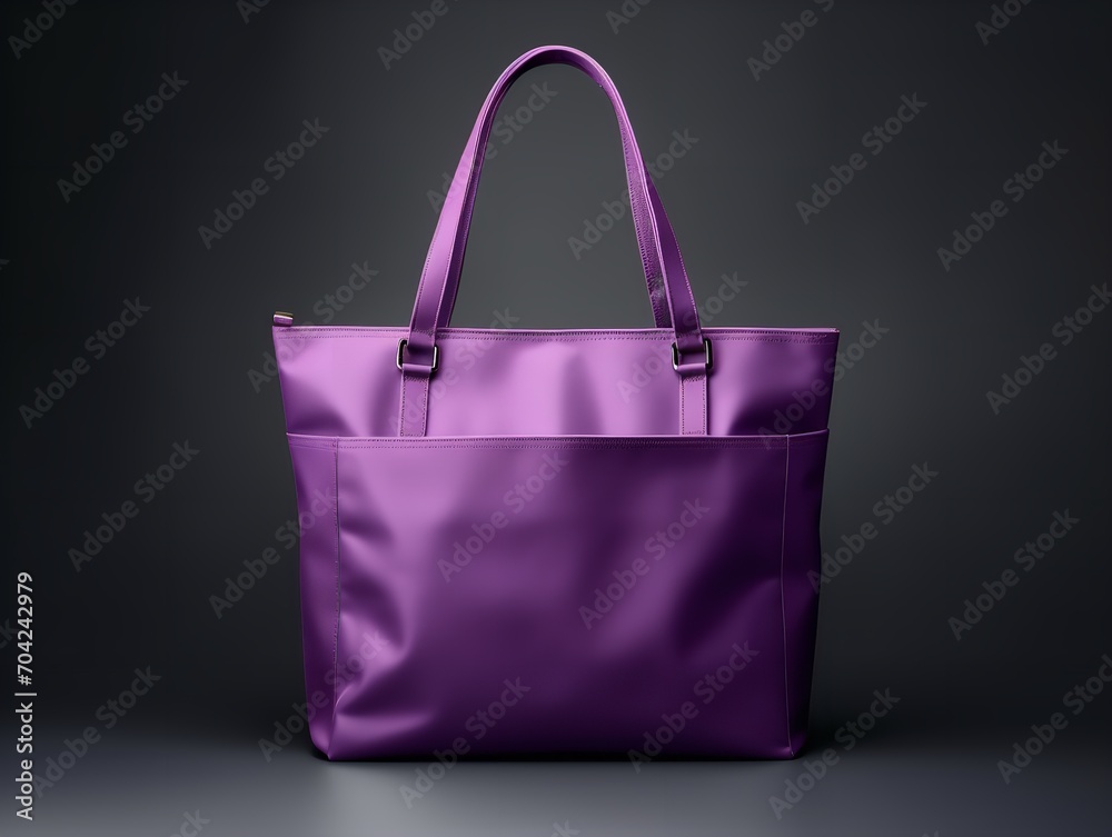 Eco-Friendly Tote Bag Mockup for Shopping and Branding - AI Generated Eco-Friendly Tote Bag Mockup for Shopping and Branding - AI Generated